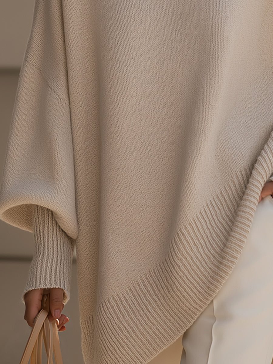 Oversized Pullover mit weichem Schnitt für Damen
