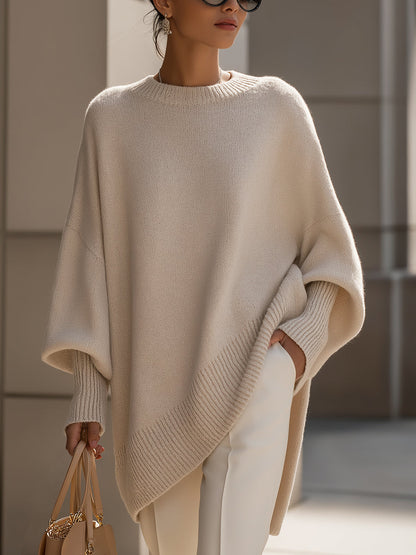 Oversized Pullover mit weichem Schnitt für Damen