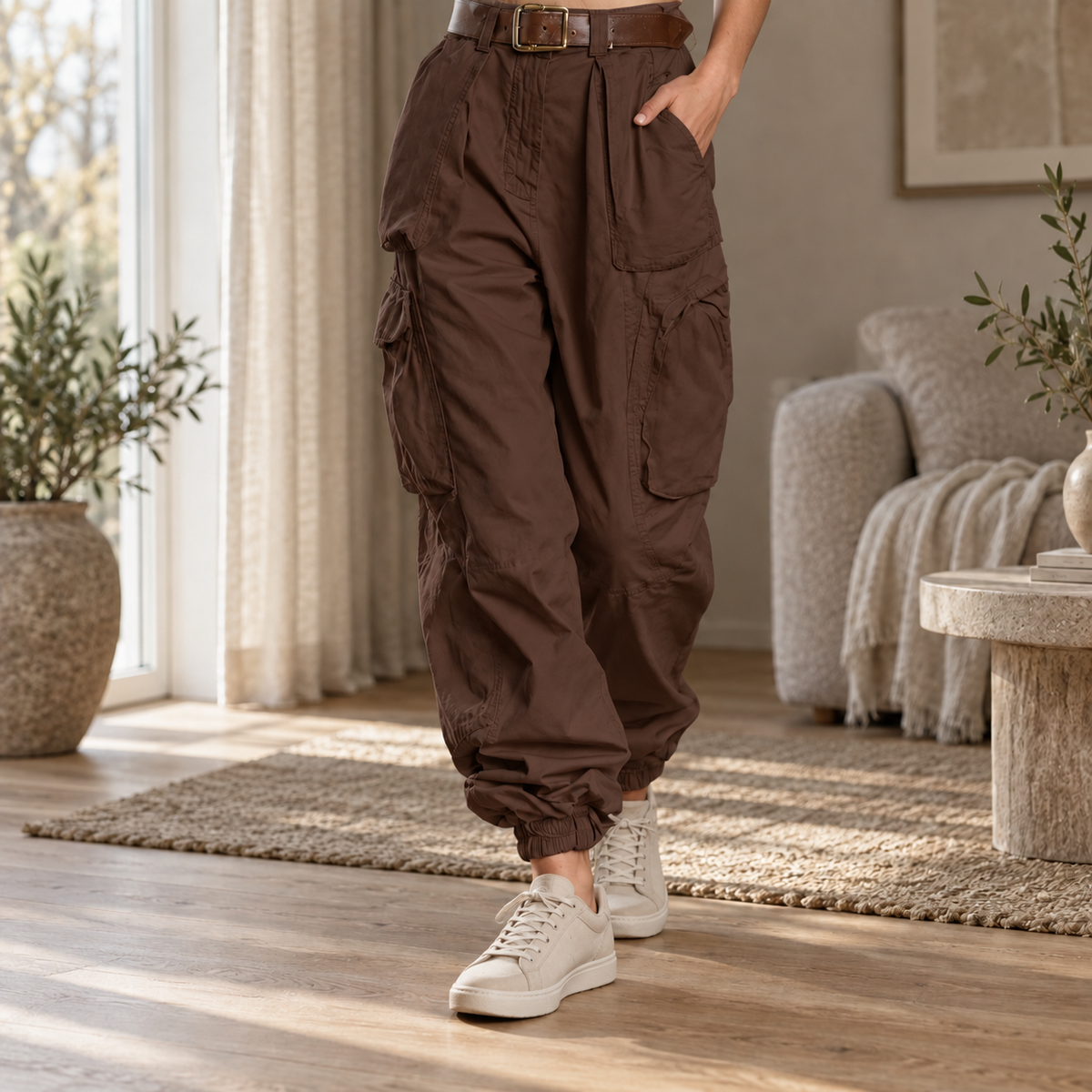 Cargo-Hose Margit – Locker mit vielen Taschen