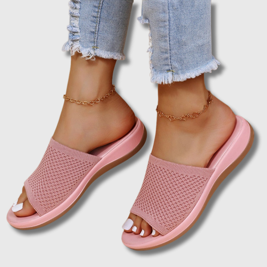 Elara™ | Strick Orthopädische Sandalen
