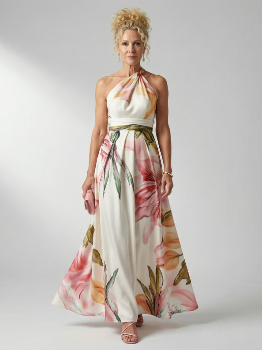 Amiel | Leichtes Floral-Maxi-Kleid