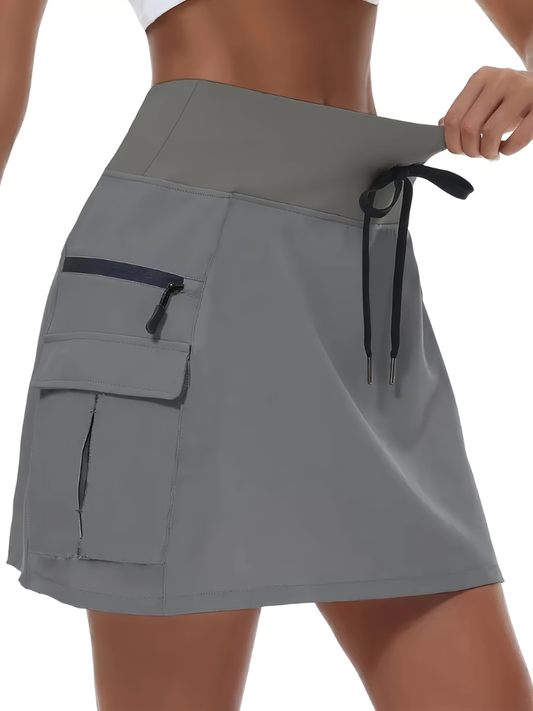 Fleur | Bequem Aktives Rockhosenkleid