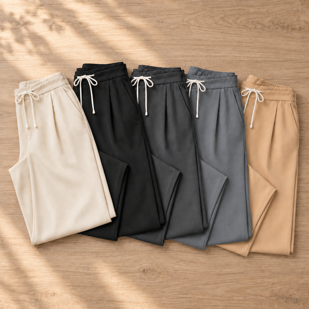 Weite High-Waist-Hose Christa – Ausgestellter Schnitt