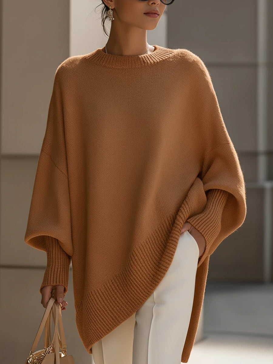 Oversized Pullover mit weichem Schnitt für Damen