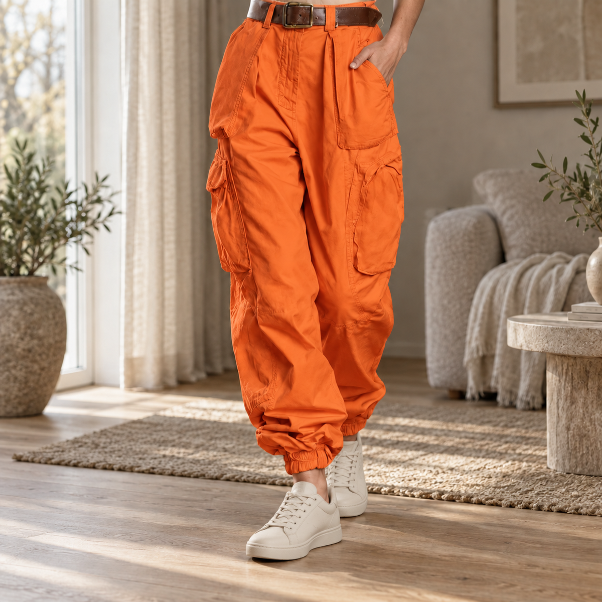 Cargo-Hose Margit – Locker mit vielen Taschen