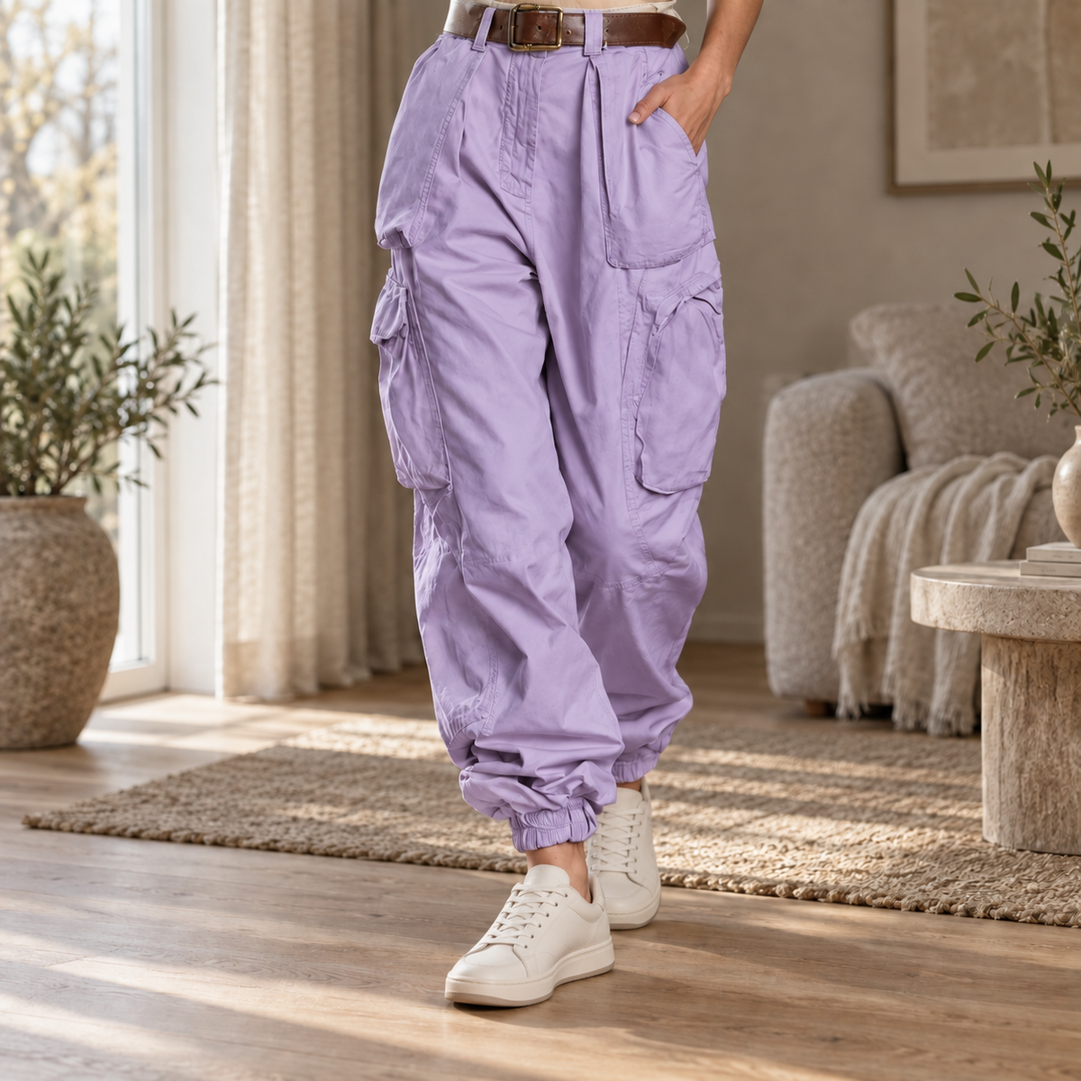 Cargo-Hose Margit – Locker mit vielen Taschen
