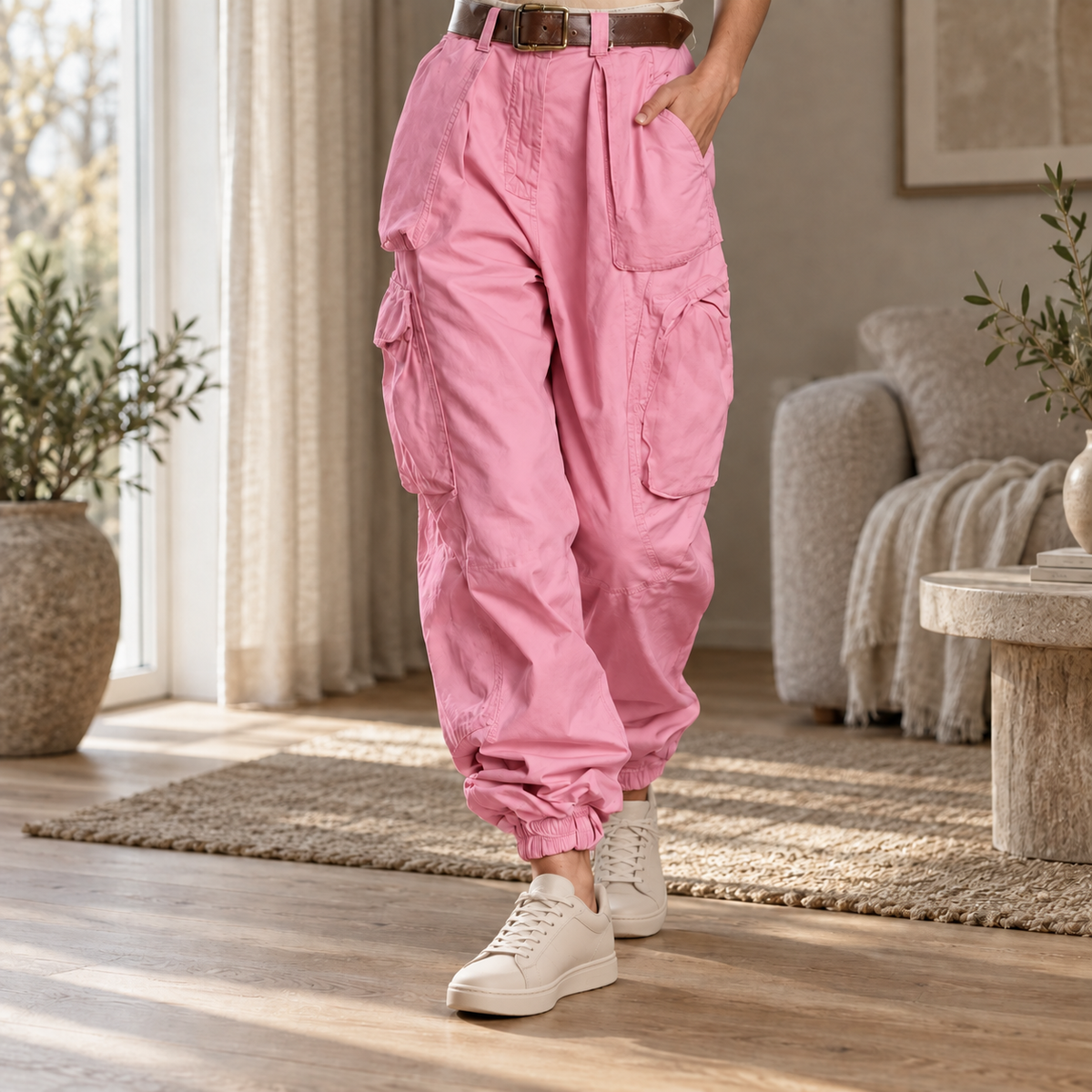 Cargo-Hose Margit – Locker mit vielen Taschen