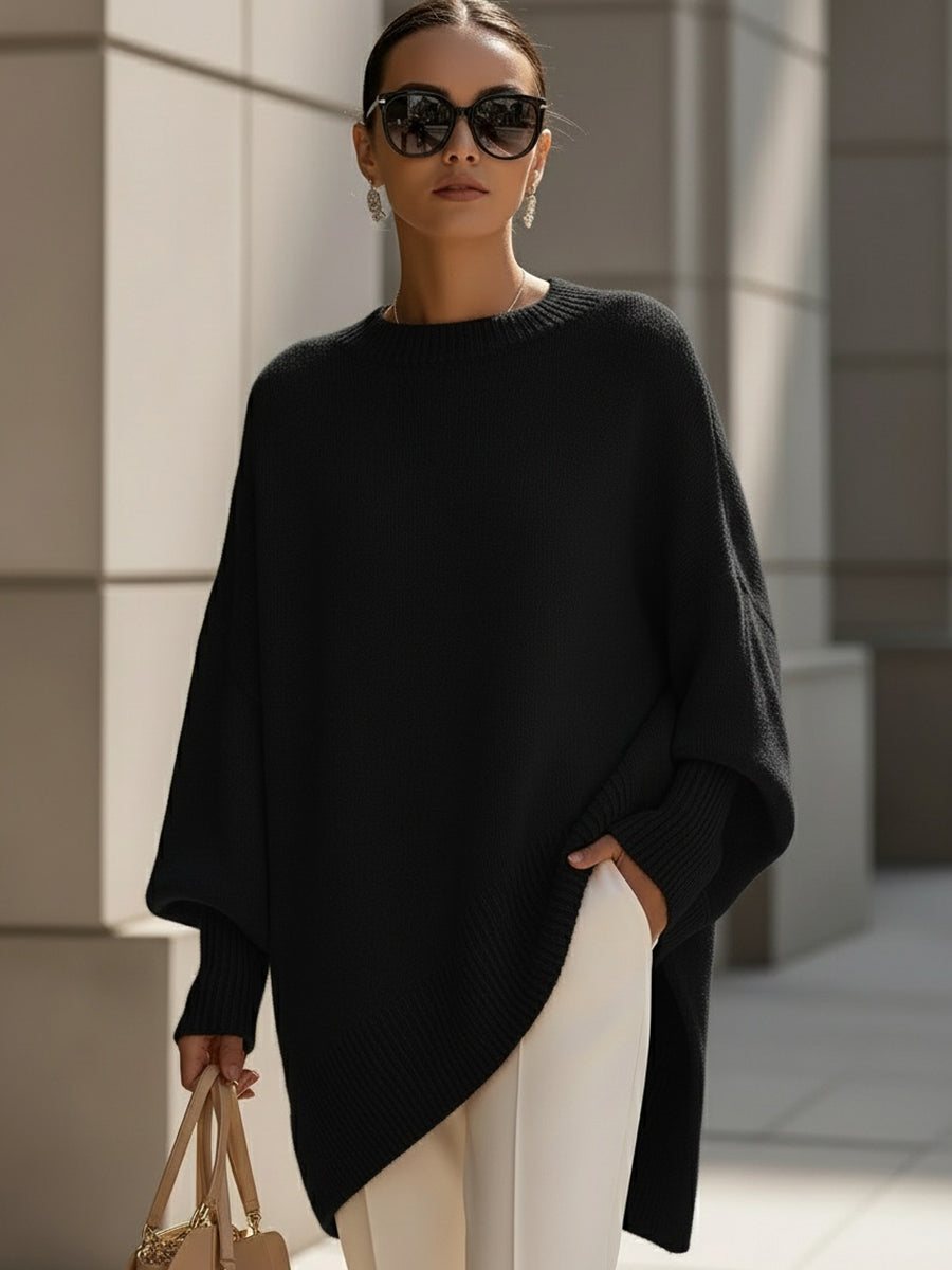 Oversized Pullover mit weichem Schnitt für Damen