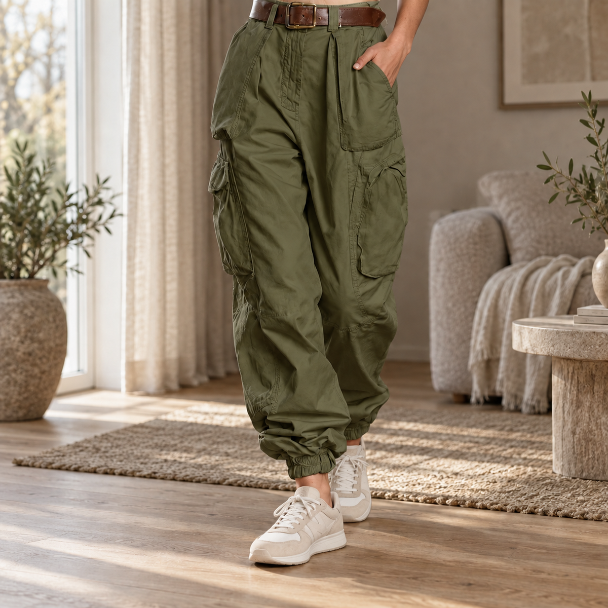 Cargo-Hose Margit – Locker mit vielen Taschen