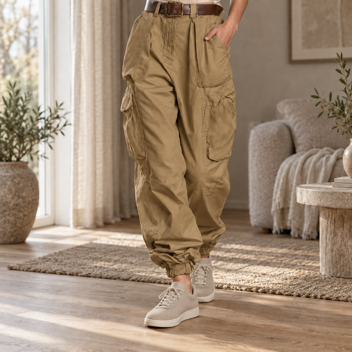 Cargo-Hose Margit – Locker mit vielen Taschen