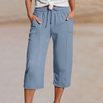 Cropped-Leinenhose Nele – Luftig & bequem