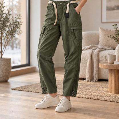 Cargo-Hose Astrid – Warm gefüttert mit Taschen