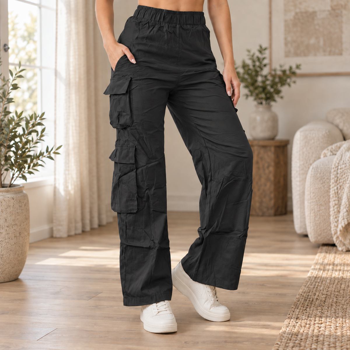 Cargo-Hose Ingrid – High Waist im Streetwear-Look