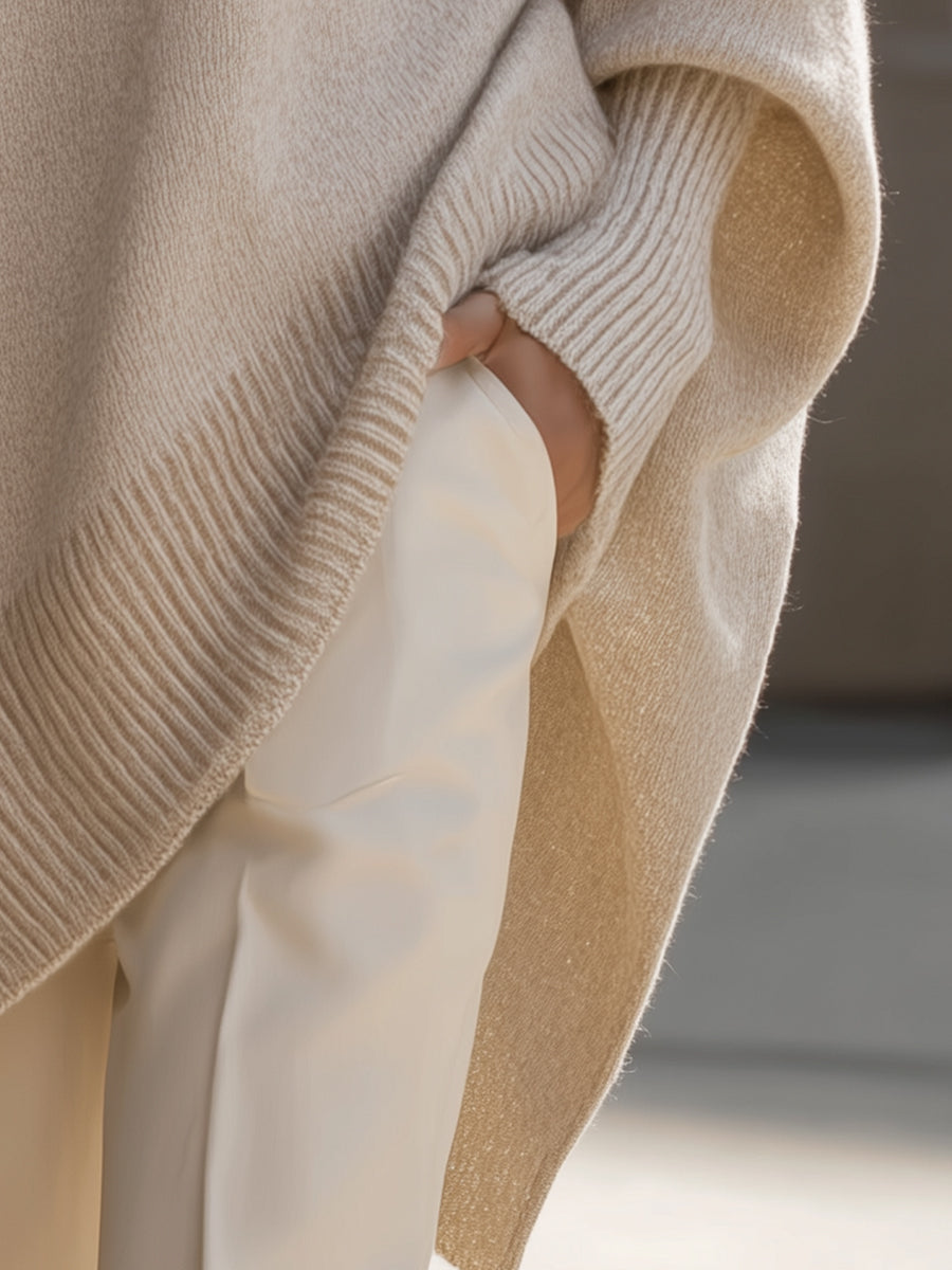 Oversized Pullover mit weichem Schnitt für Damen