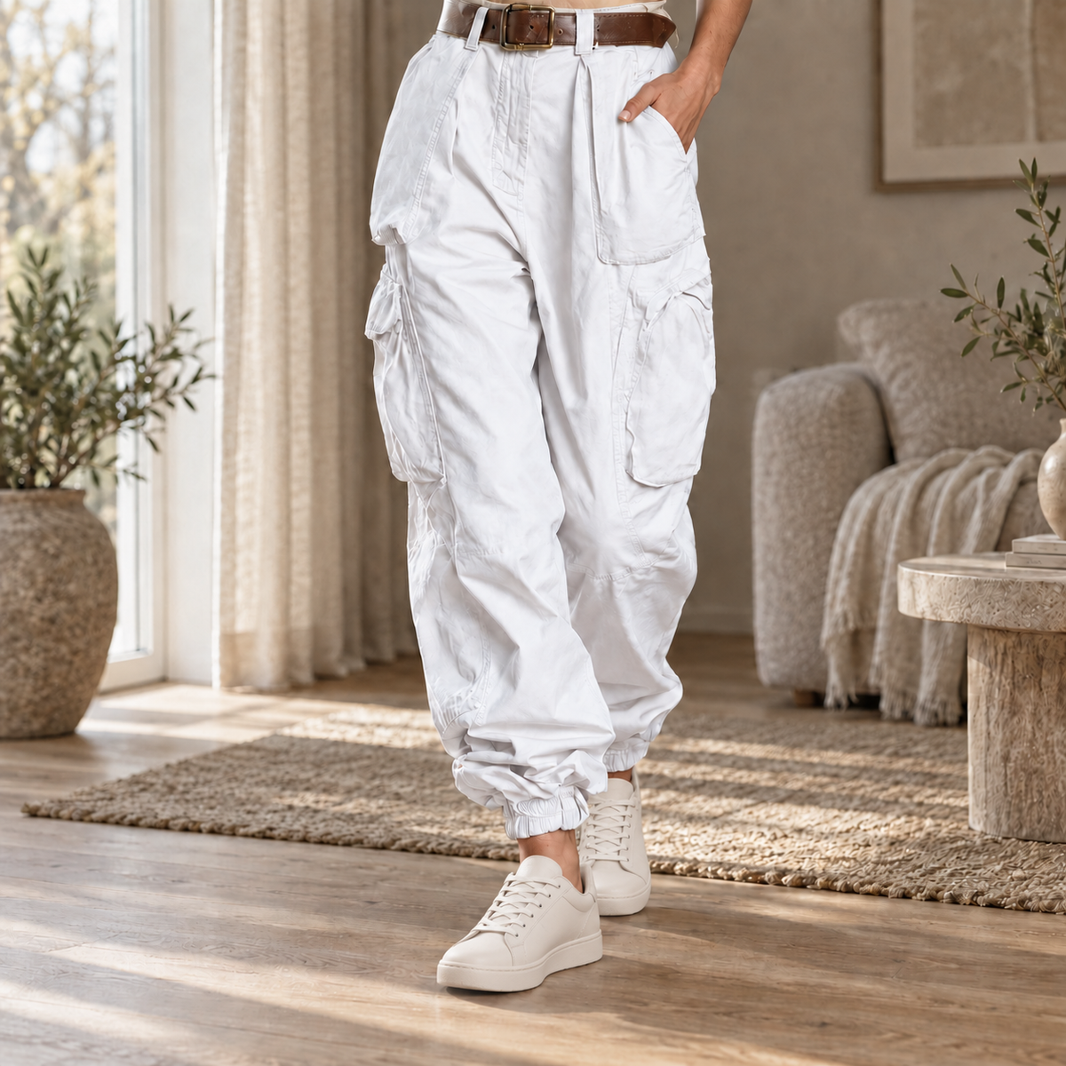 Cargo-Hose Margit – Locker mit vielen Taschen