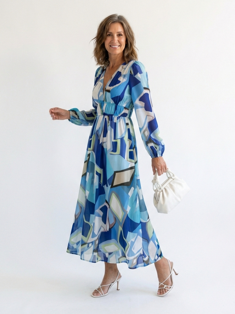 ALTHEA | FLORAL MAXI-KLEID