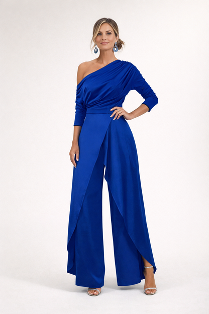 Edie - Eleganter Ein-Schulter-Jumpsuit