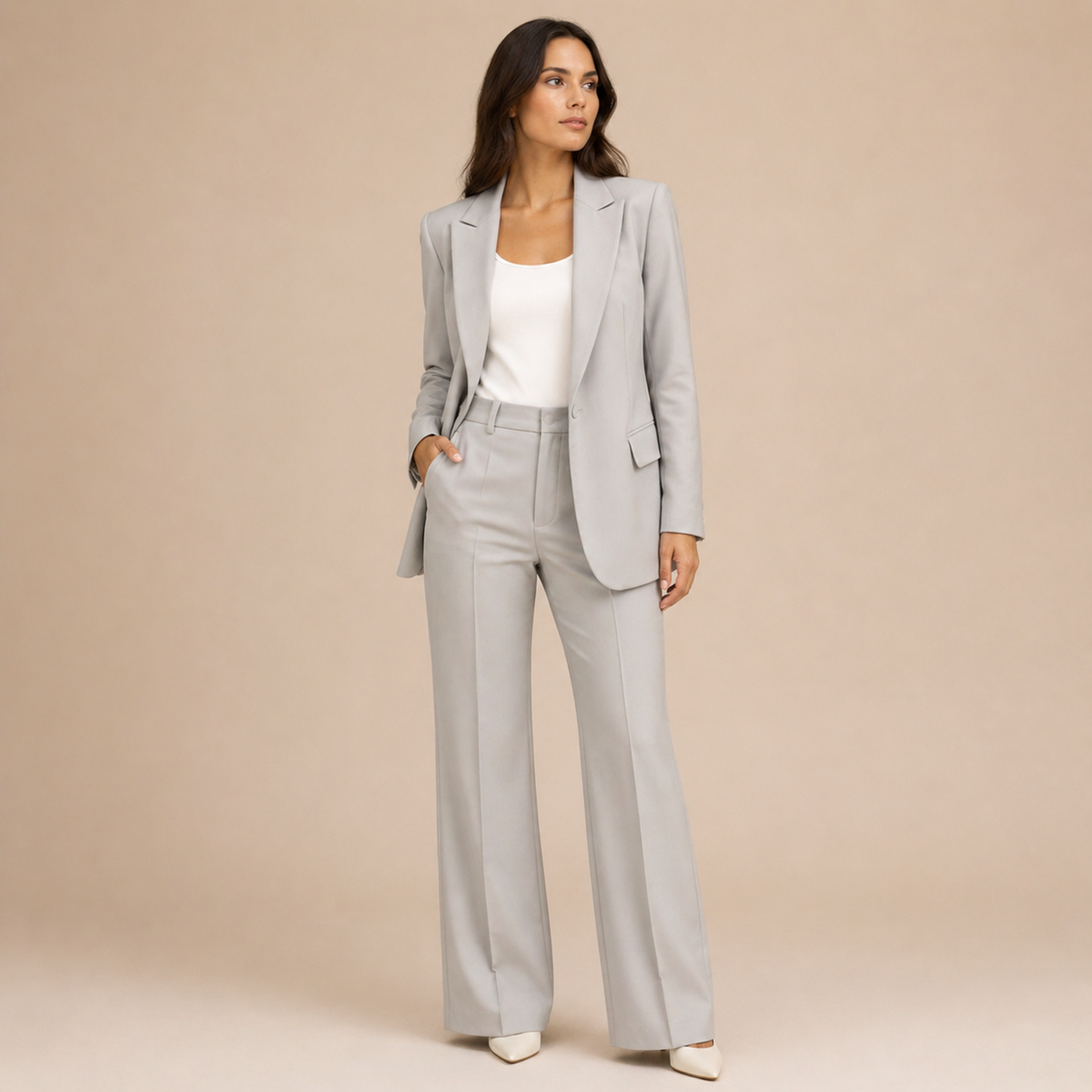 Vanessa™ | Elegantes Anzugset mit ausgestellten Hosen