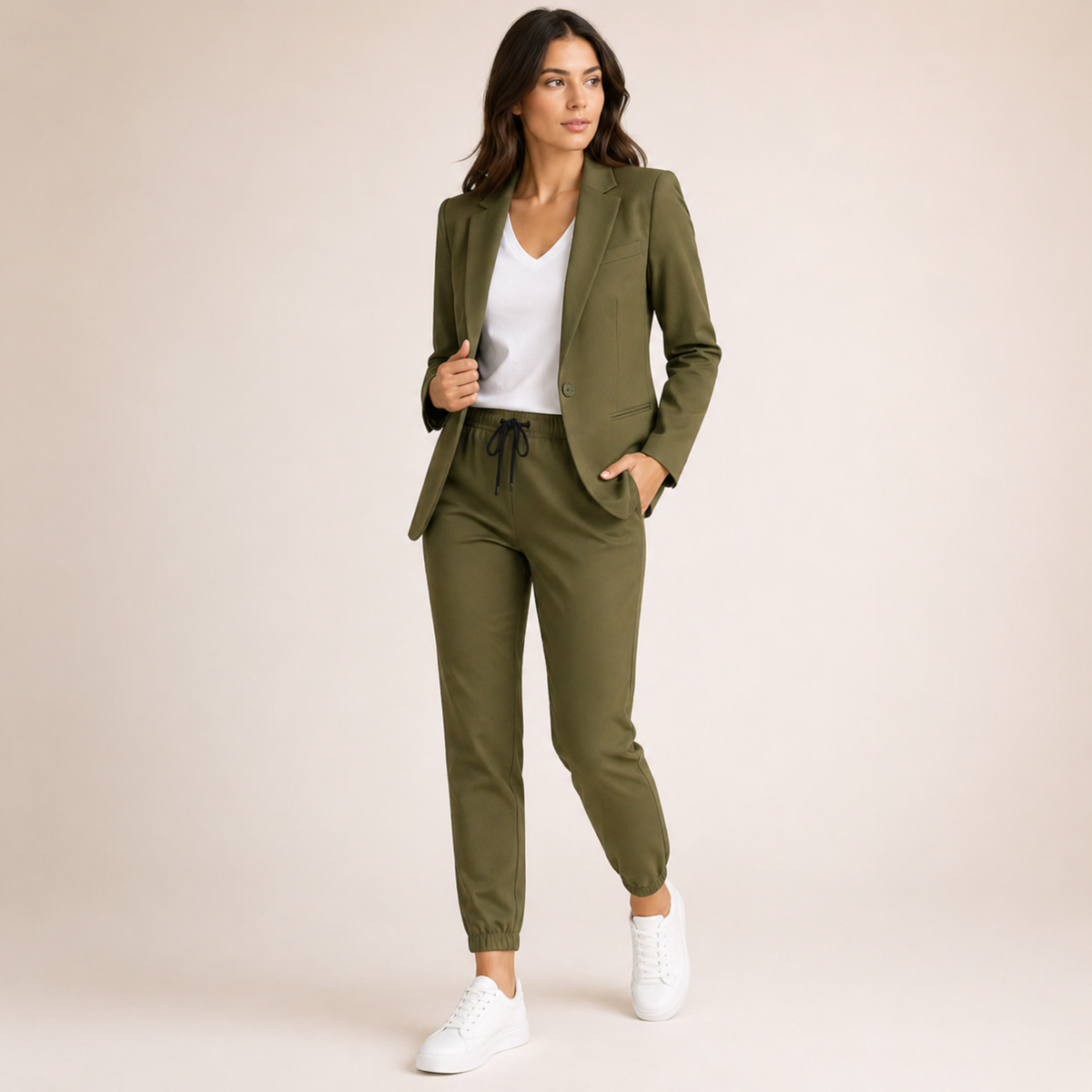Eva™ | Lässiges Anzug-Set mit sportlichem Akzent