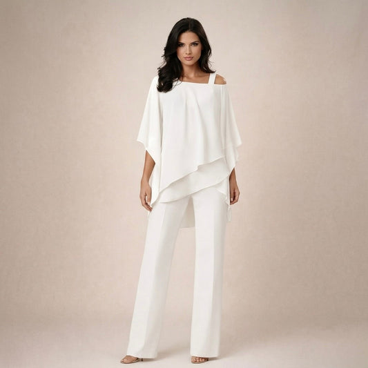 Clara | Elegantes Set mit Lagenbluse