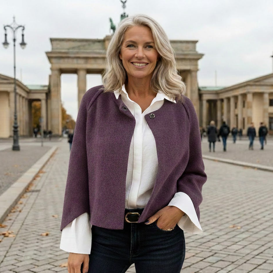 Judith | Elegante, warme kurze Jacke