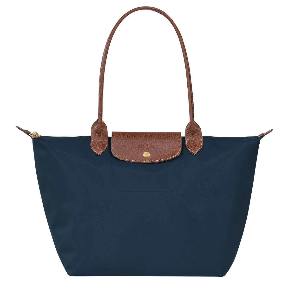Klassische Tasche - Große Le Pliage Tote, Marineblau
