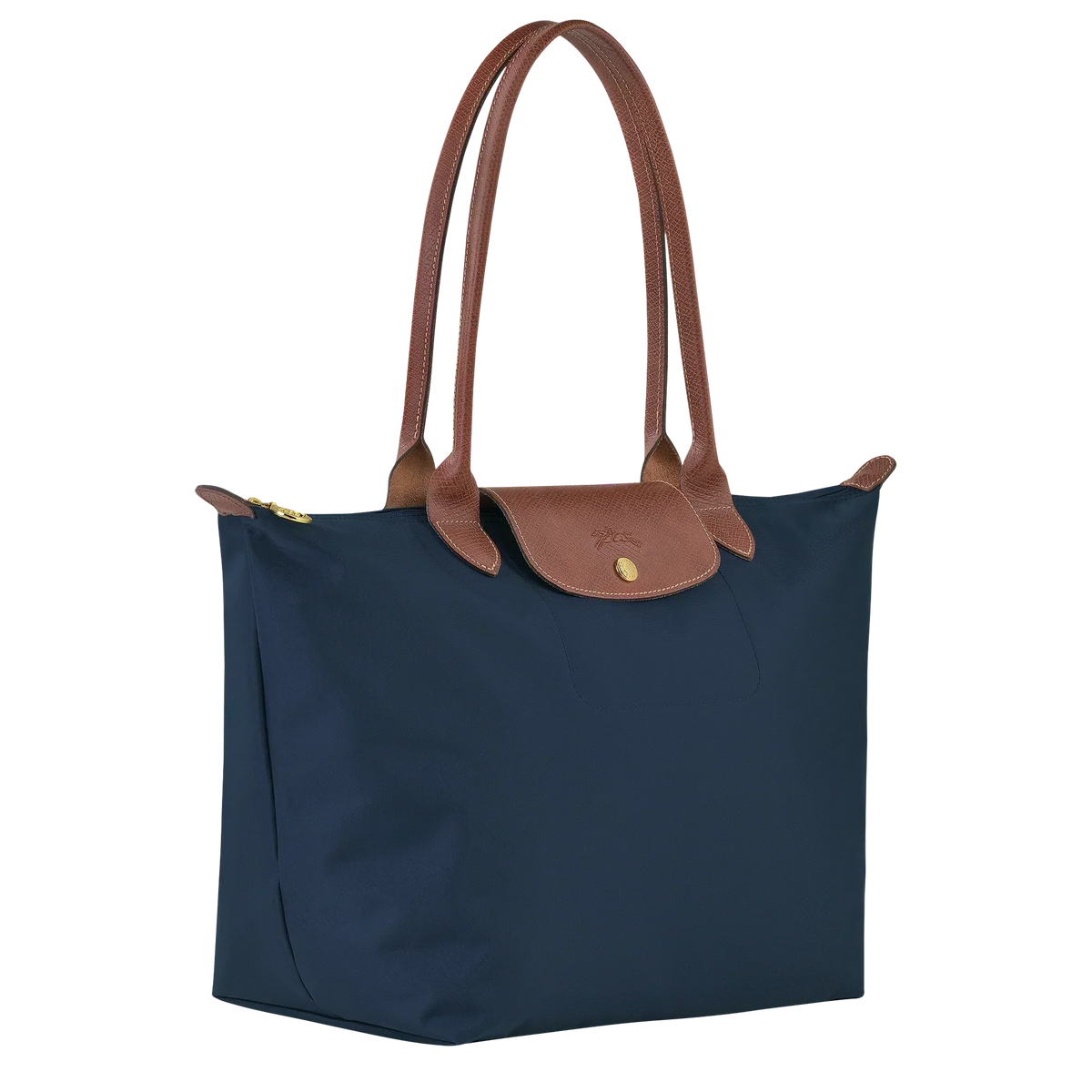 Klassische Tasche - Große Le Pliage Tote, Marineblau