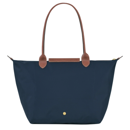 Klassische Tasche - Große Le Pliage Tote, Marineblau