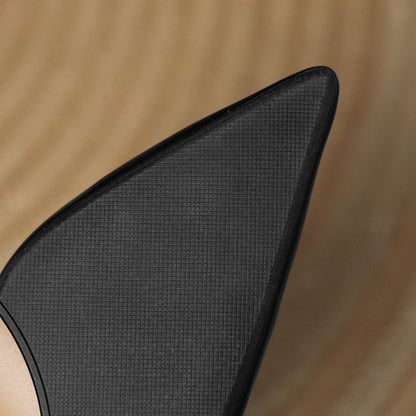 Ceyra Leder Kitten Heels