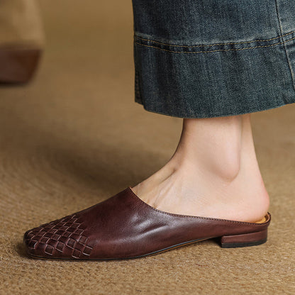 Viola Echtes Leder Mules