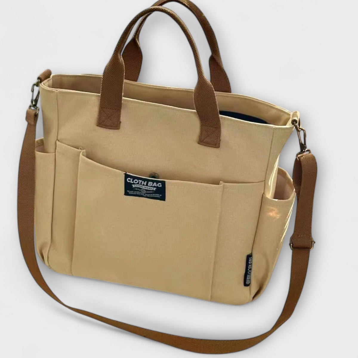 Olivia - Minimalistische Canvas-Tasche