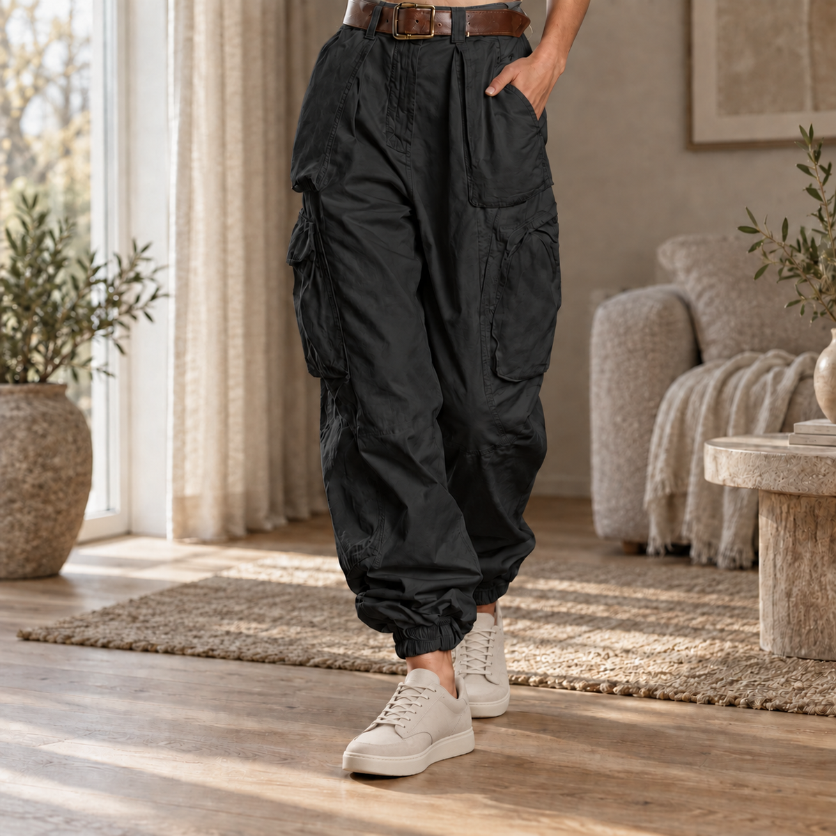 Cargo-Hose Margit – Locker mit vielen Taschen