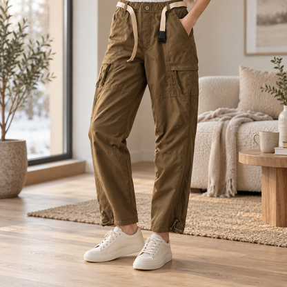 Cargo-Hose Astrid – Warm gefüttert mit Taschen