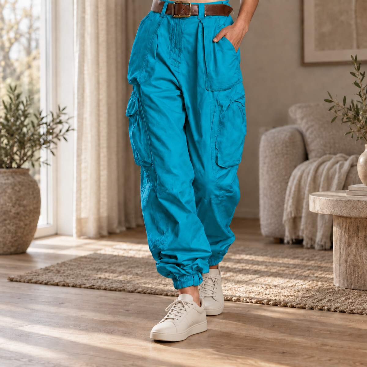 Cargo-Hose Margit – Locker mit vielen Taschen
