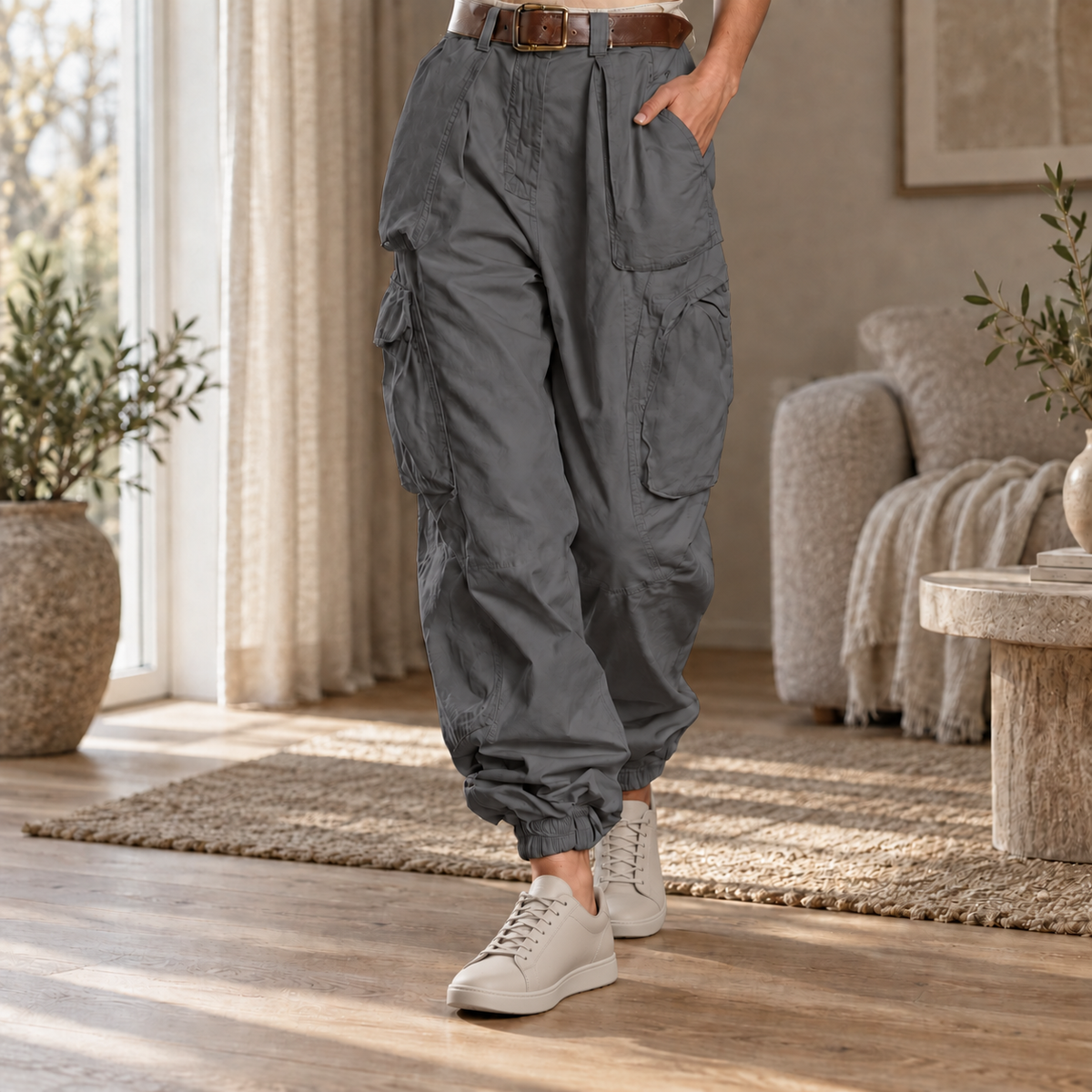 Cargo-Hose Margit – Locker mit vielen Taschen