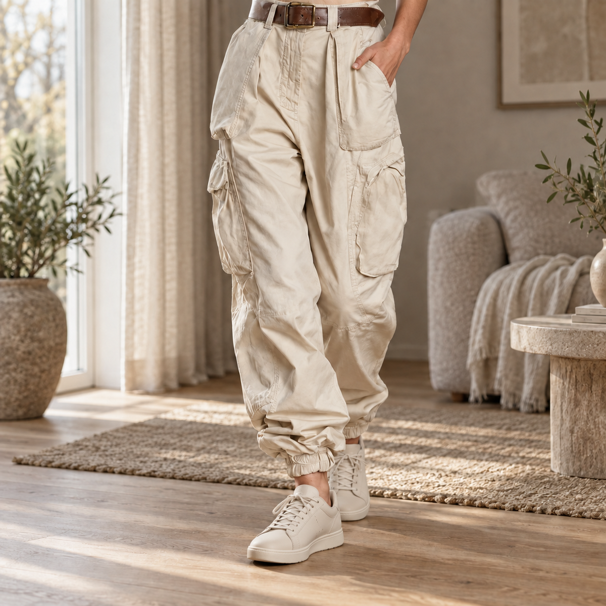 Cargo-Hose Margit – Locker mit vielen Taschen