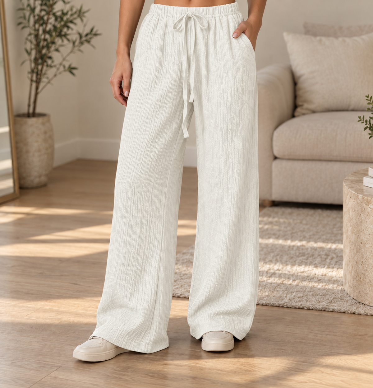 Weite Stoffhose Jutta – Elegant & Vielseitig