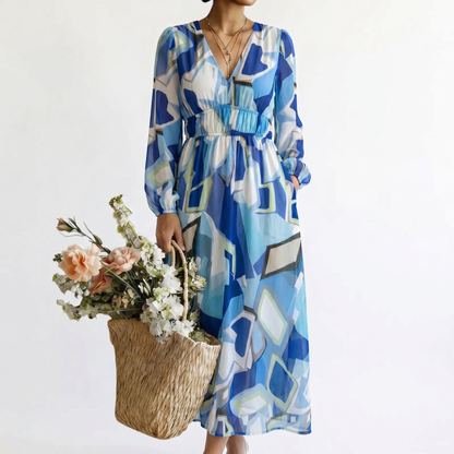 ALTHEA | FLORAL MAXI-KLEID