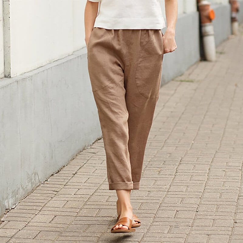 Leinenhose Merle – Lockerer Schnitt
