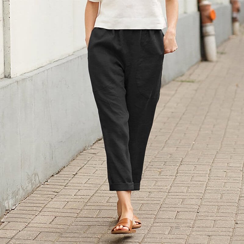Leinenhose Merle – Lockerer Schnitt