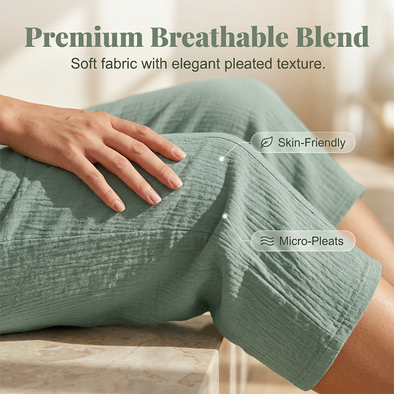 Cropped-Leinenhose Nele – Luftig & bequem