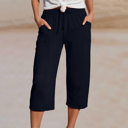 Cropped-Leinenhose Nele – Luftig & bequem