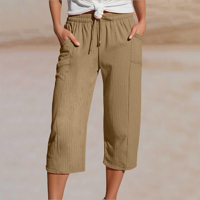 Cropped-Leinenhose Nele – Luftig & bequem