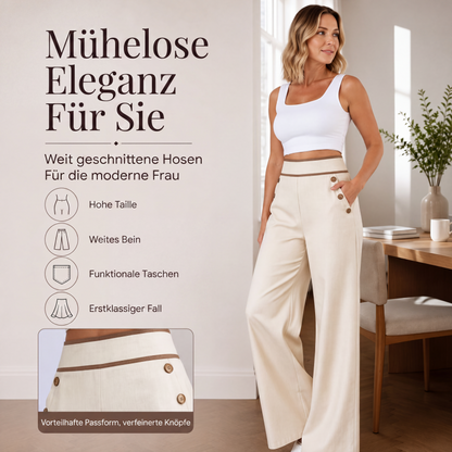 Hochweitbund-Hose Frieda – Eleganter Schnitt