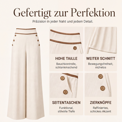 Hochweitbund-Hose Frieda – Eleganter Schnitt