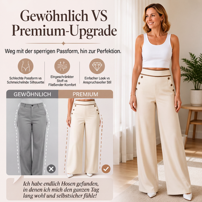 Hochweitbund-Hose Frieda – Eleganter Schnitt