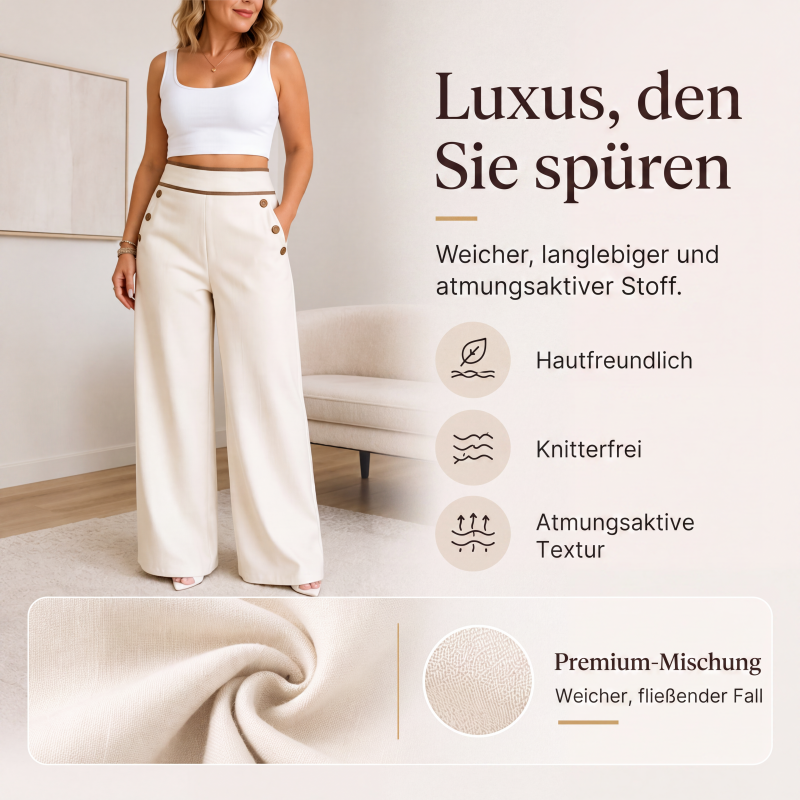Hochweitbund-Hose Frieda – Eleganter Schnitt