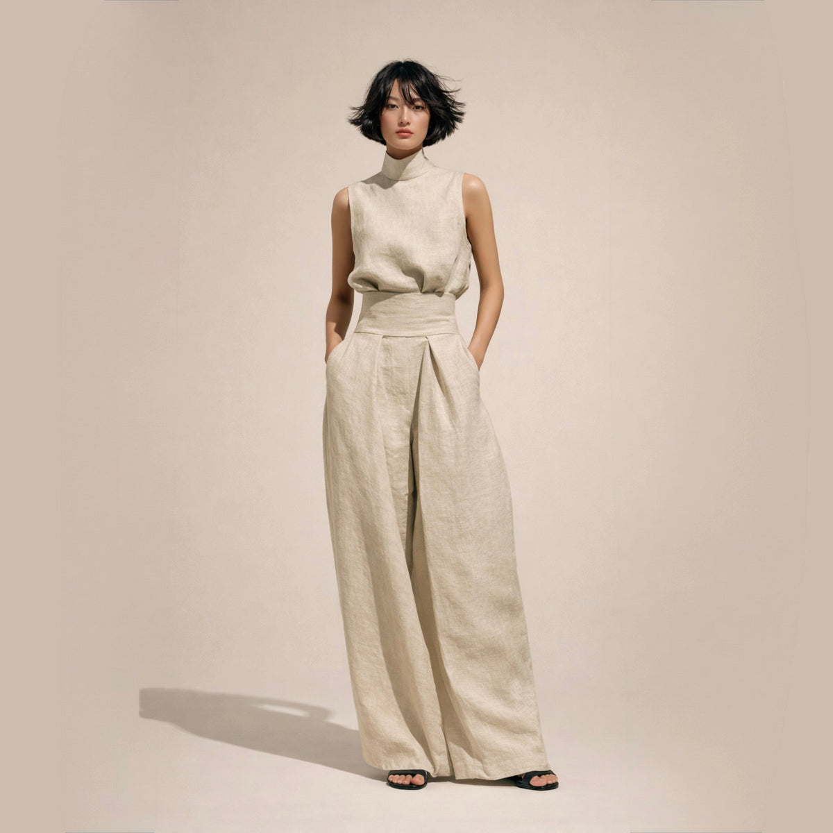 Elisa | Eleganter Jumpsuit mit Hoher Taille