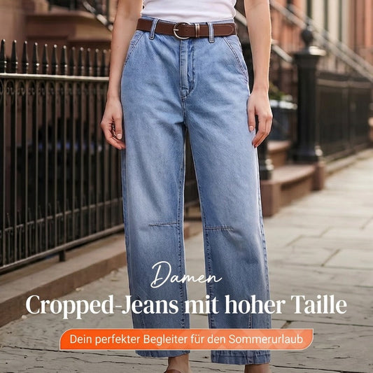 Weite Jeanshose Greta – Vintage-Waschung