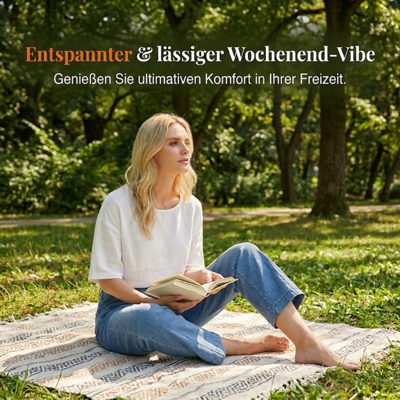 Weite Jeanshose Greta – Vintage-Waschung